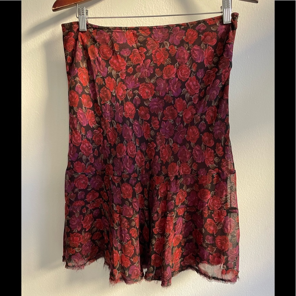 Jigsaw floral print skirt. US size 8 (English size 12)
